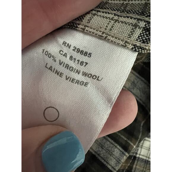 PENDLETON Sir Pendleton 100% Wool Button Down Classic Board Shirt - Picture 8 of 11